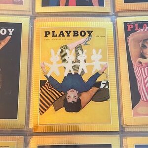 90s Vintage Playboy Chromium Cover Card Collectors 1995 #02